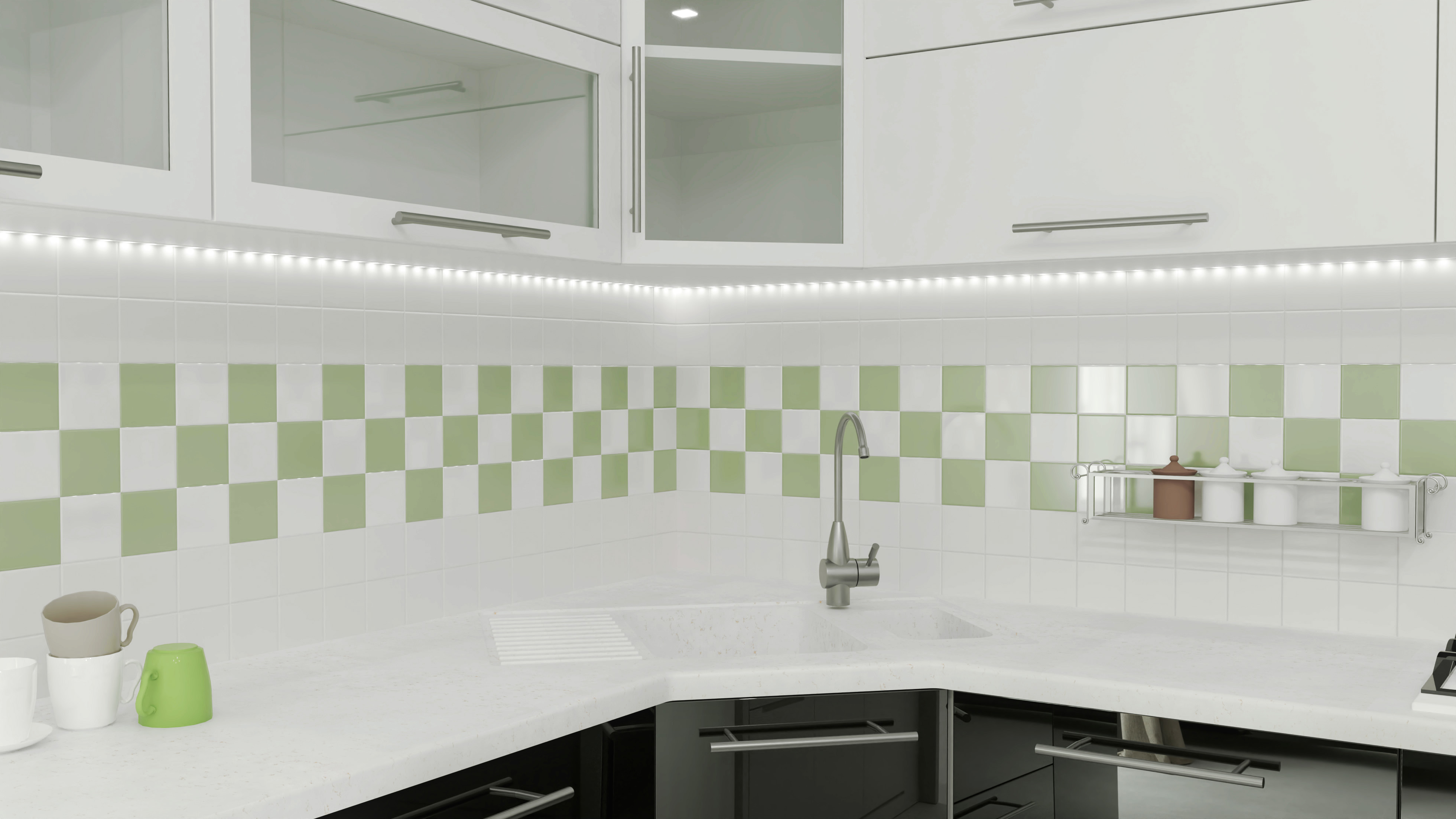 Мелкоформатная плитка коллекция Мини Тайл глосси / Mini Tile glossy фото 2